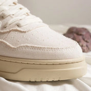 Beta-Series B4 Handmade Vegan Sneakers in Blanco - Ecomarket.com