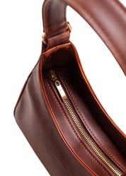 AUDREY BAG – Corn Leather in Matte Brown - Ecomarket.com