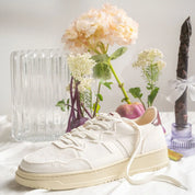 Beta-Series B4 Handmade Vegan Sneakers in Blanco - Ecomarket.com