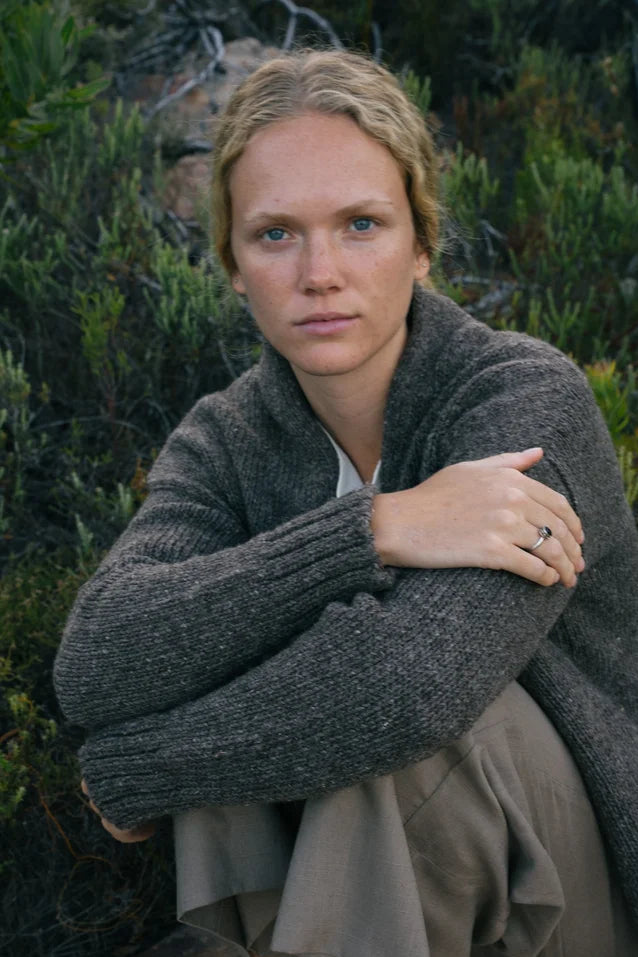 CECILIA SÖRENSEN Artisan Cardigan – Pure Ecological Wool - Ecomarket.com
