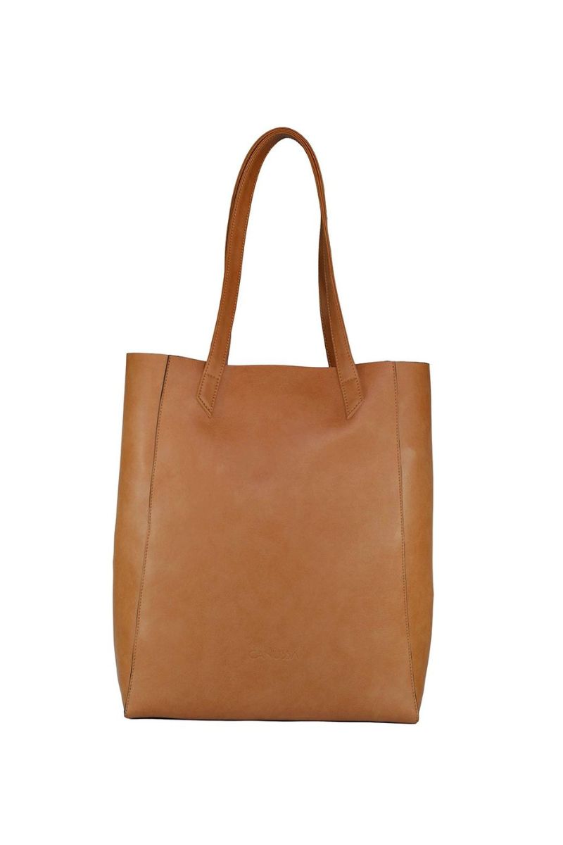 Lite - Camel Vegan shoulder bag - Ecomarket.com