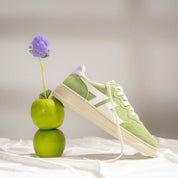 Beta-Series B4 Handmade Vegan Sneakers in Verde - Ecomarket.com