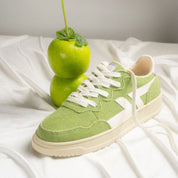 Beta-Series B4 Handmade Vegan Sneakers in Verde - Ecomarket.com