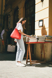 Totissimo shoulder bag - Cherry - Ecomarket.com