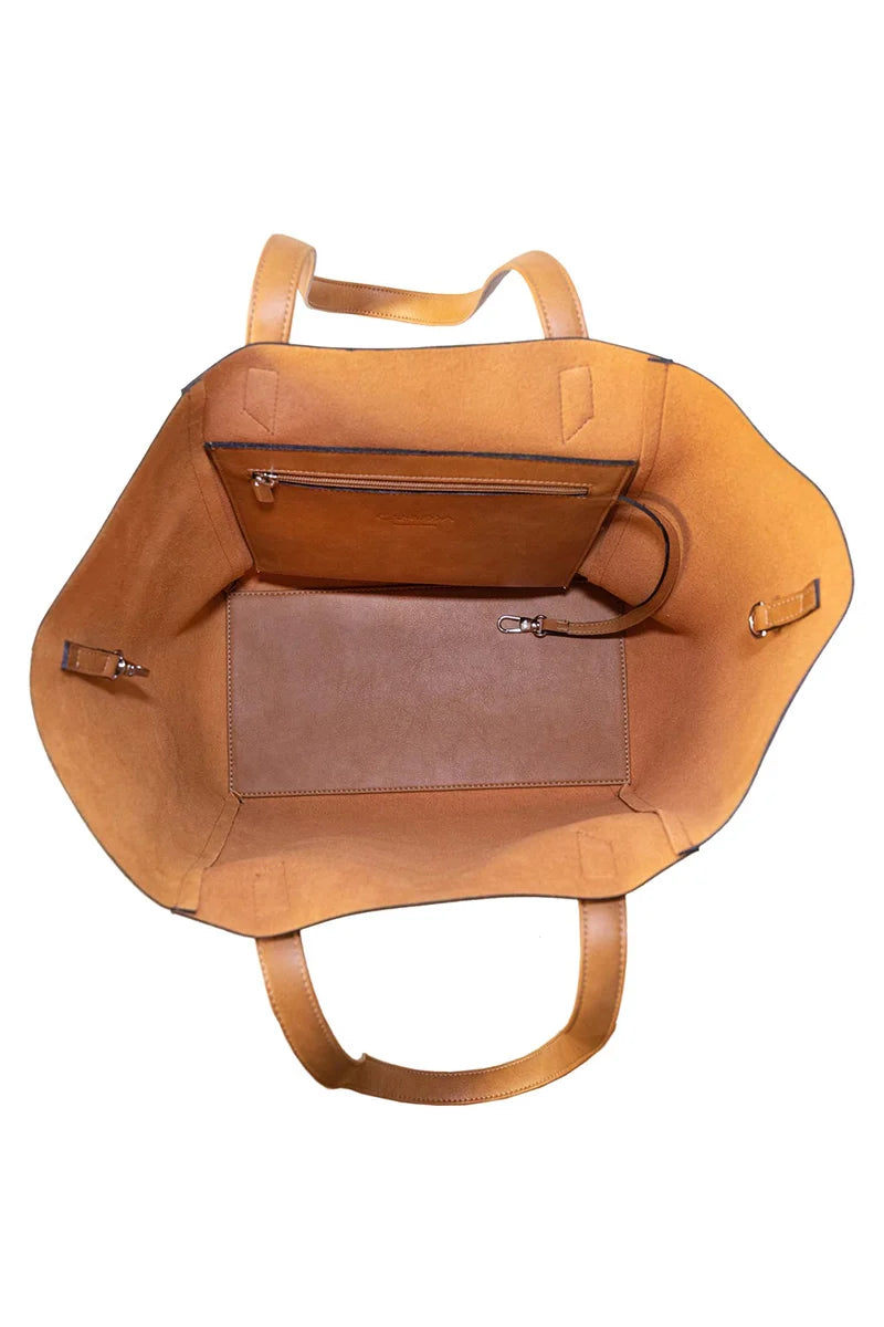 Totissimo shoulder bag - Camel - Ecomarket.com