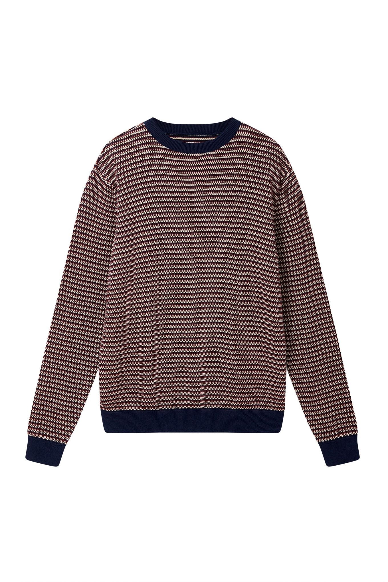 OPAL - Organic Cotton Jumper - Navy - Ecomarket.com