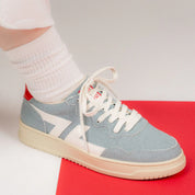 Beta-Series B4 Handmade Vegan Sneakers in Azulino - Ecomarket.com