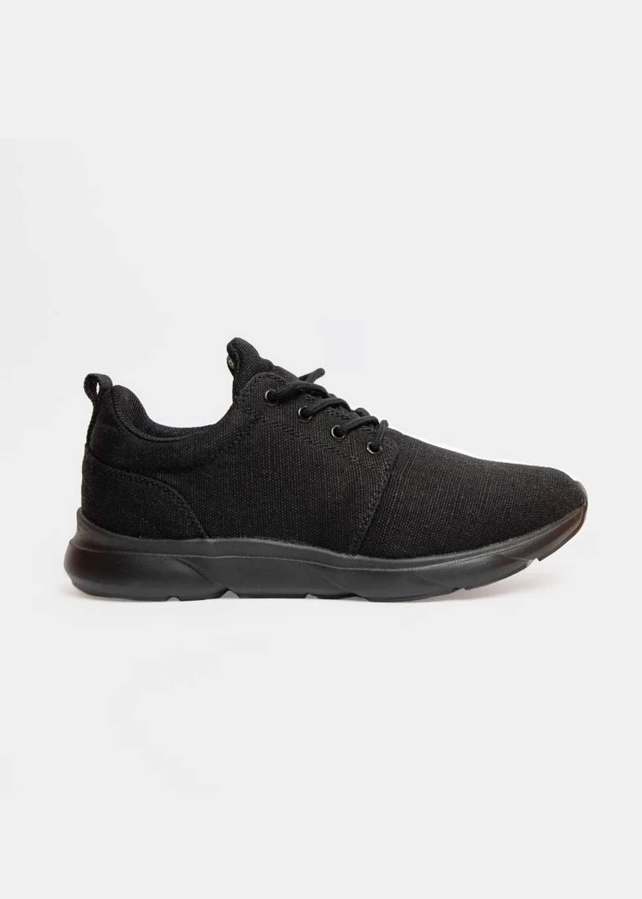 Hemp Shoes Women | 8000Kicks Explorer V2 | Full Black – Ecomarket.com