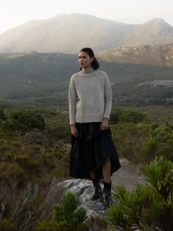 CECILIA SÖRENSEN Artisan Turtleneck – Pure Ecological Wool - Ecomarket.com