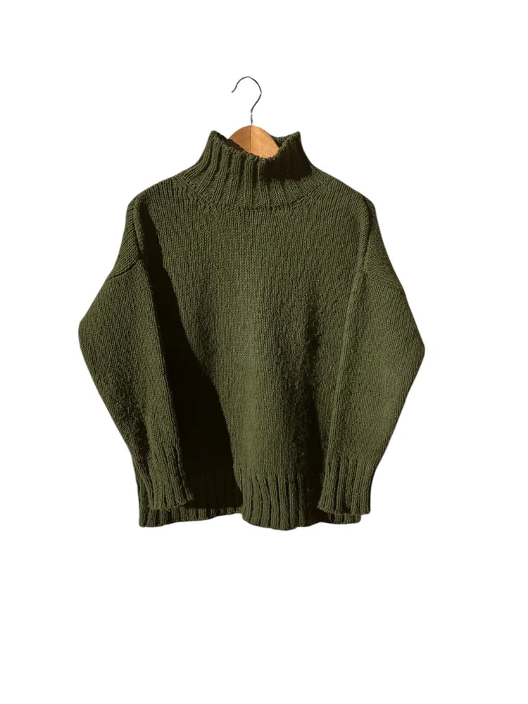 CECILIA SÖRENSEN Artisan Turtleneck – Pure Ecological Wool - Ecomarket.com
