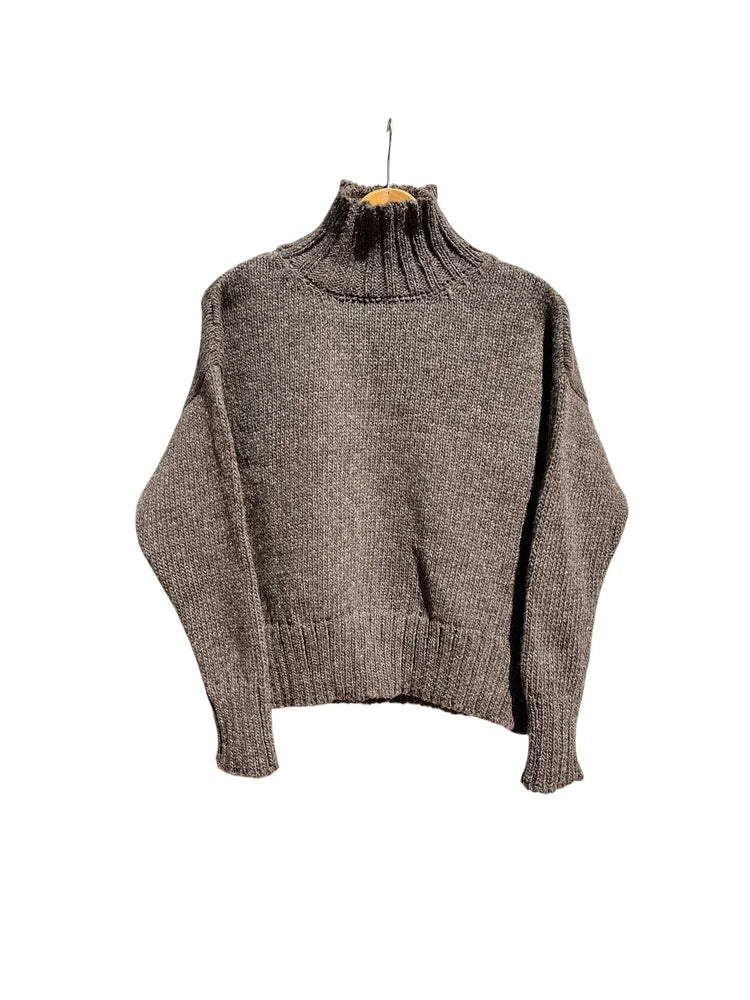 CECILIA SÖRENSEN Artisan Turtleneck – Pure Ecological Wool - Ecomarket.com