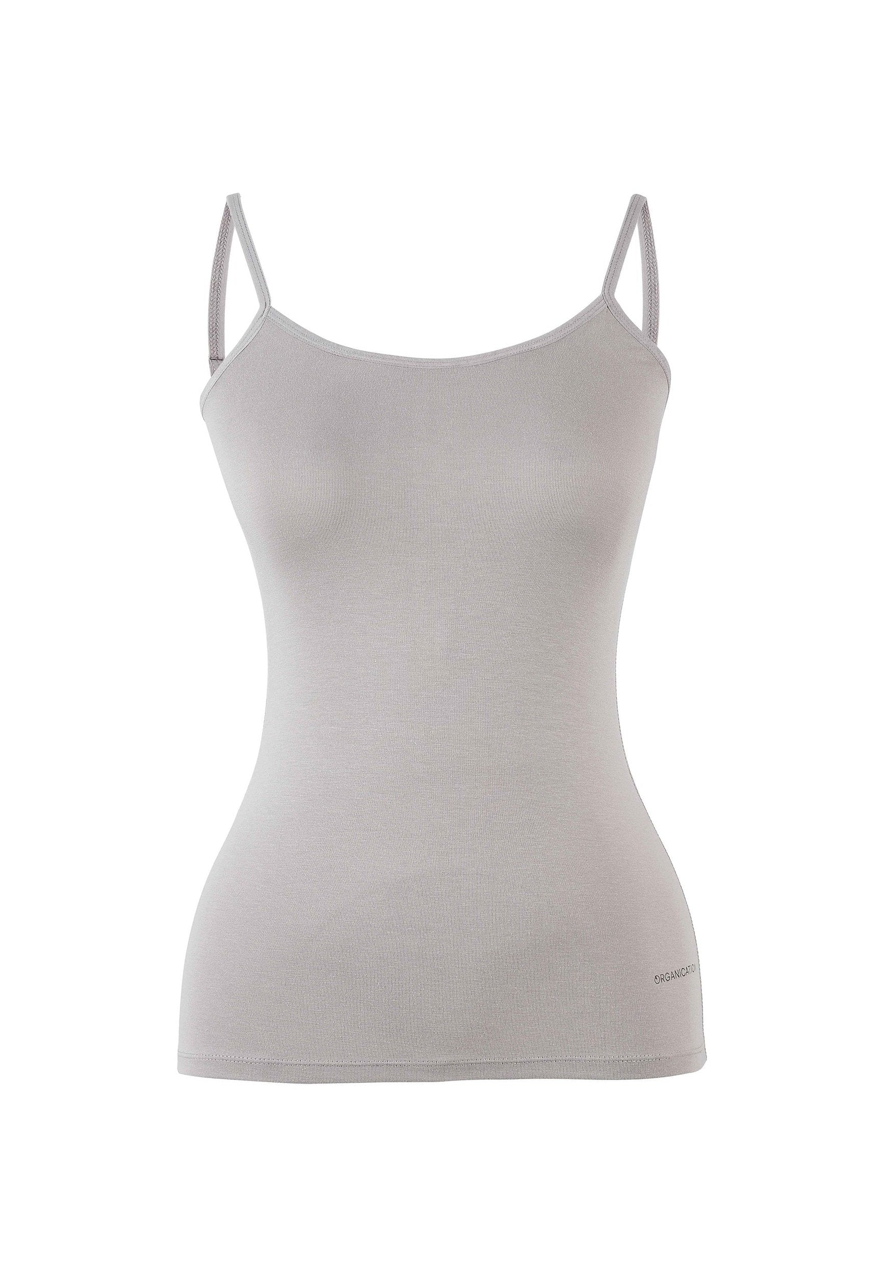 ALINA | Camisole made from super soft TENCEL™ modal mix in Grey - Ecomarket.com