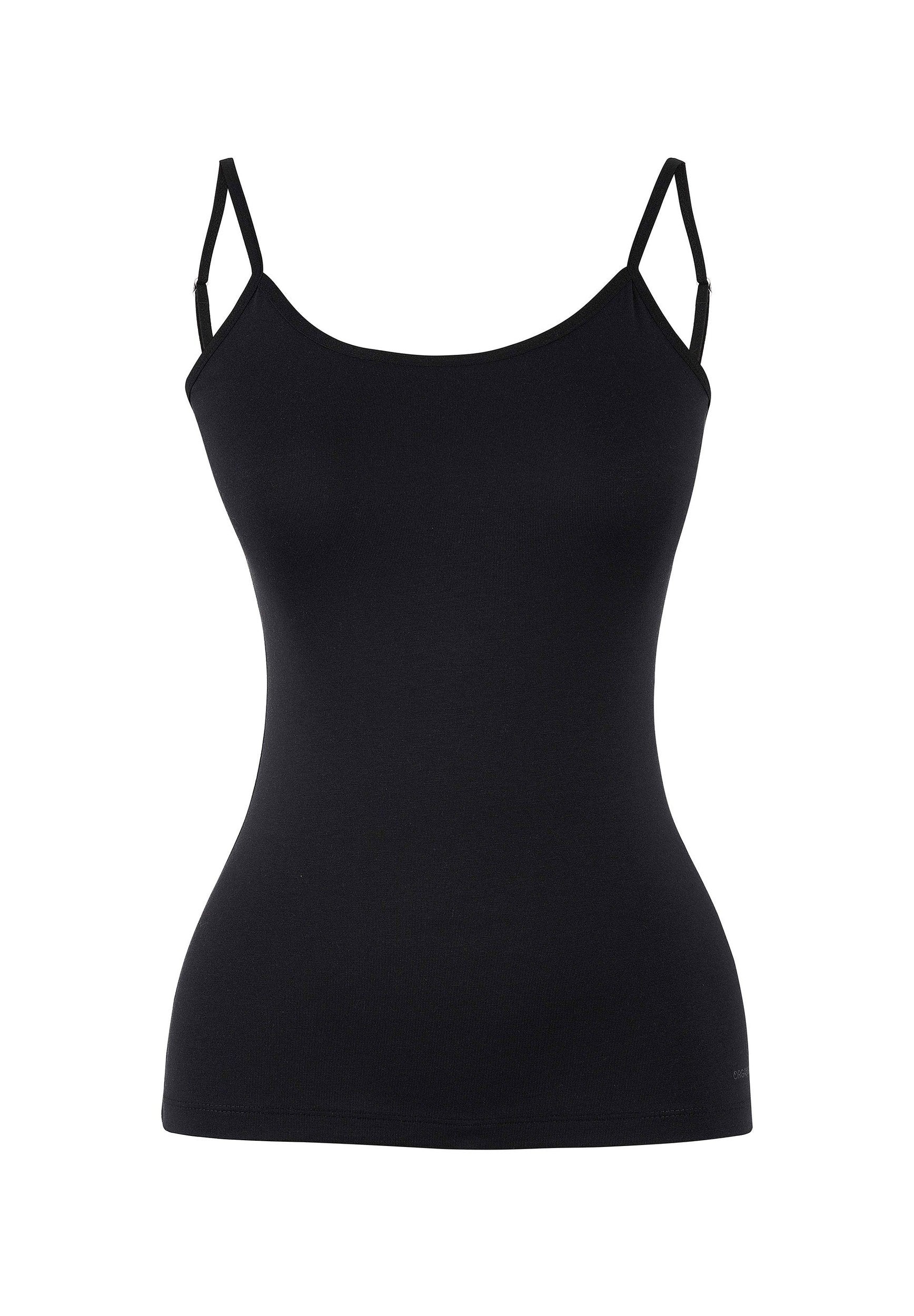 ALINA | Camisole made from super soft TENCEL™ modal mix in Black - Ecomarket.com