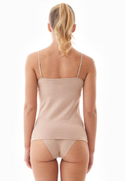 ALINA | Camisole made from super soft TENCEL™ modal mix in Beige - Ecomarket.com