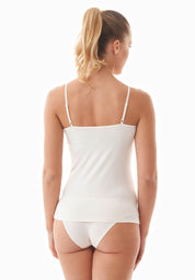 ALINA | Camisole made from super soft TENCEL™ modal mix in Off White - Ecomarket.com