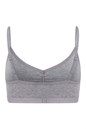 ANASTASIA Bra - GOTS Organic Cotton Grey - Ecomarket.com