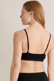 ANASTASIA Bra - GOTS Organic Cotton Black - Ecomarket.com