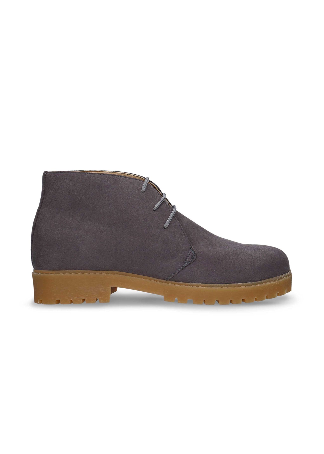 Agus Grey Vegan Desert Boots - Ecomarket.com