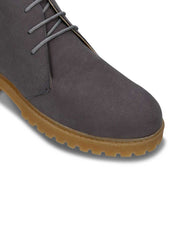 Agus Grey Vegan Desert Boots - Ecomarket.com