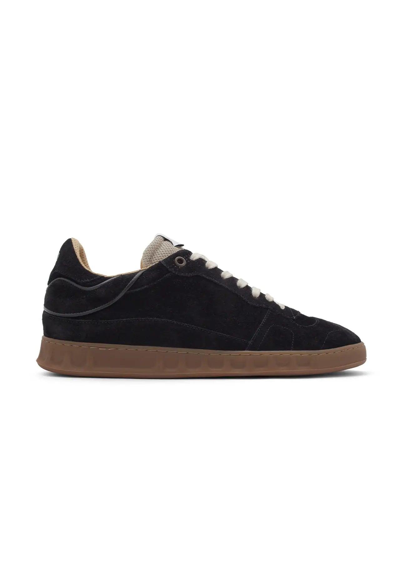 STONE ISLAND Sneakers (S0595) - Black - Sz 10 -New Ekn Alder | Zapatillas veganas estilo años 90 en negro main image 3