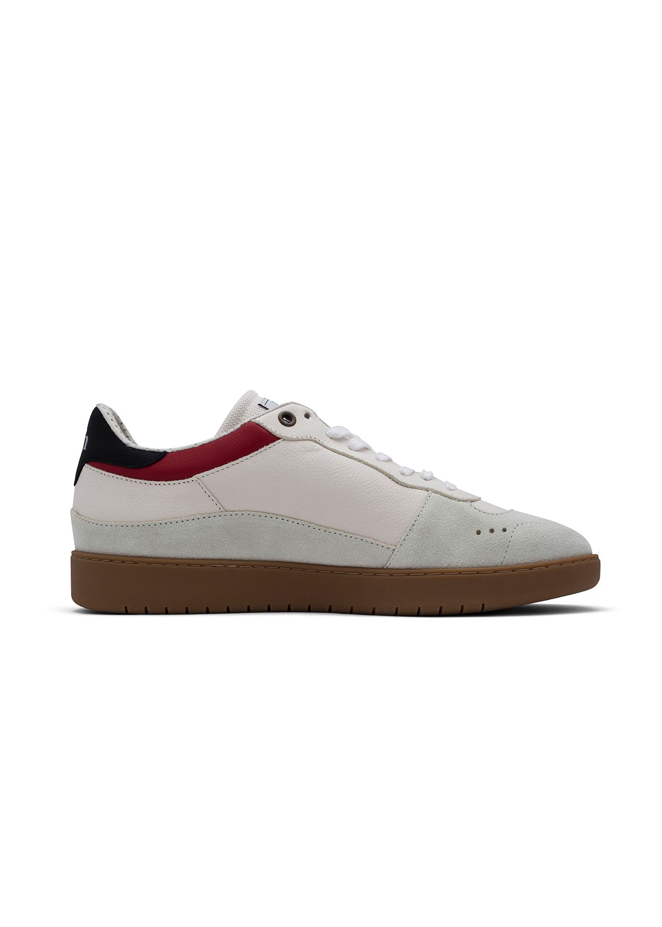Ekn Alder Zapatillas veganas estilo años 90 en blanco