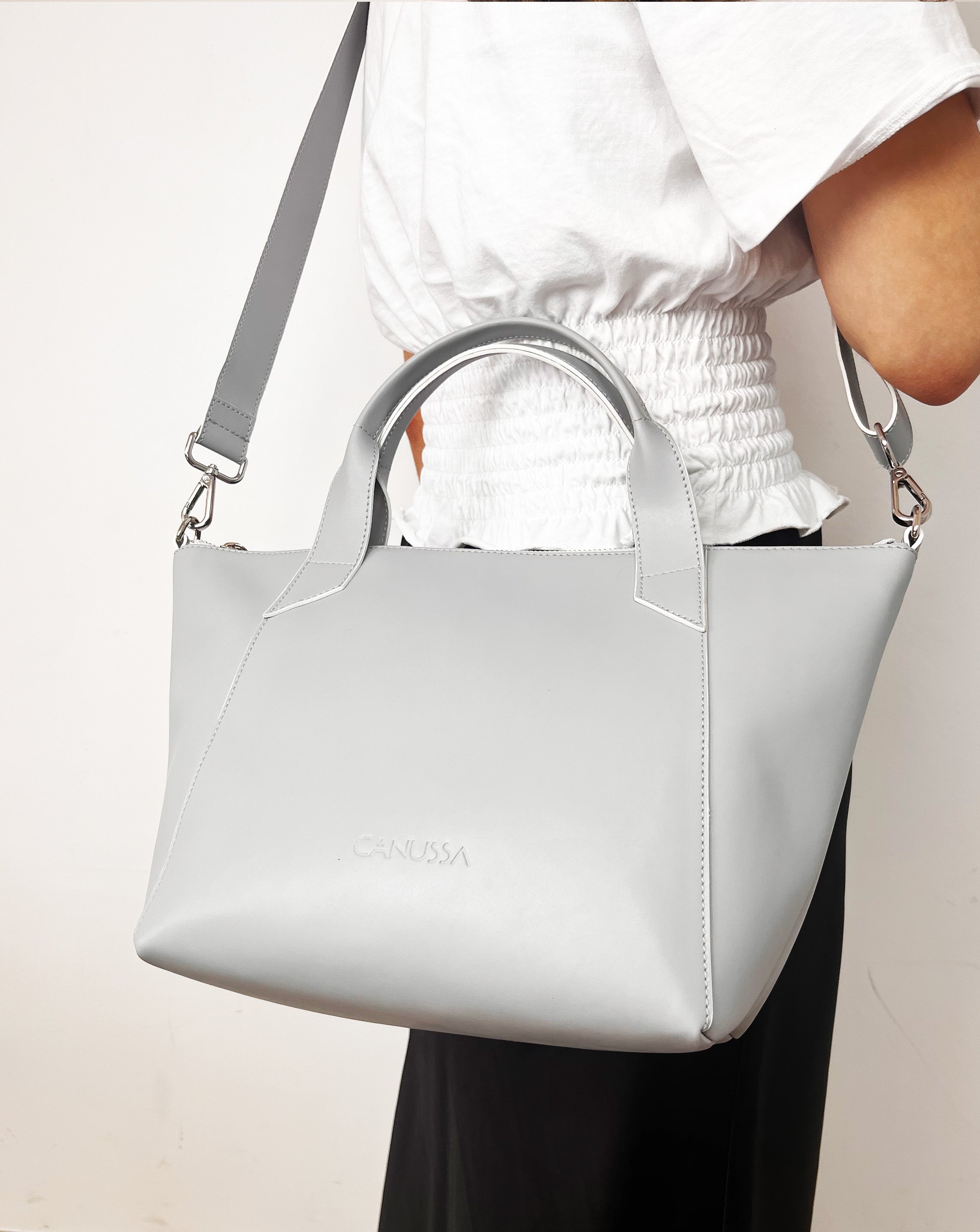 Trotto crossbody bag - Pearl - Ecomarket.com