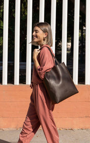 Lite - Chocolate Vegans shoulder bag - Ecomarket.com