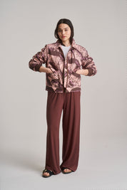 BINITA - Modal Jersey Trouser - Chocolate - Ecomarket.com