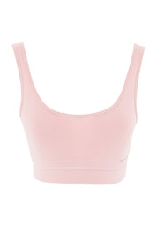 BRIANNA | Bralette made from organic cotton and TENCEL™ Modal in pink - Ecomarket.com