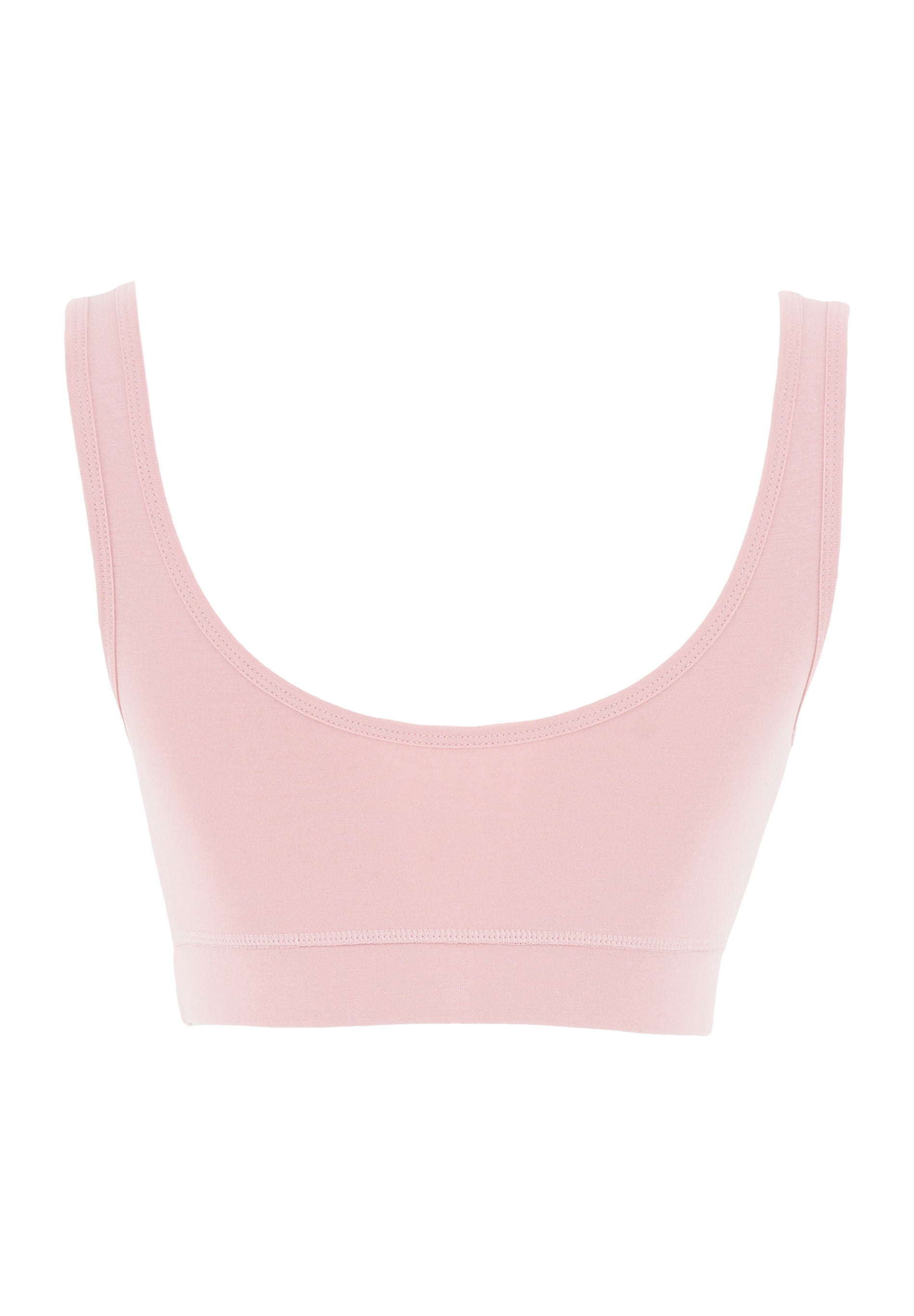 BRIANNA | Bralette made from organic cotton and TENCEL™ Modal in pink - Ecomarket.com