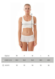 BRIANNA | Bralette made from organic cotton and TENCEL™ Modal in off white - Ecomarket.com
