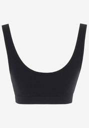 BRIANNA | Bralette made from organic cotton and TENCEL™ Modal in black - Ecomarket.com