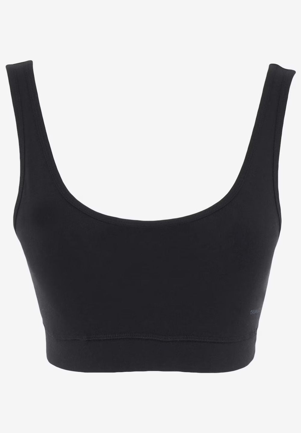 BRIANNA | Bralette made from organic cotton and TENCEL™ Modal in black - Ecomarket.com