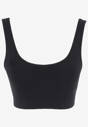 BRIANNA | Bralette made from organic cotton and TENCEL™ Modal in black - Ecomarket.com