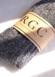 Alpaca Natural Wool Socks Antracite - Ecomarket.com