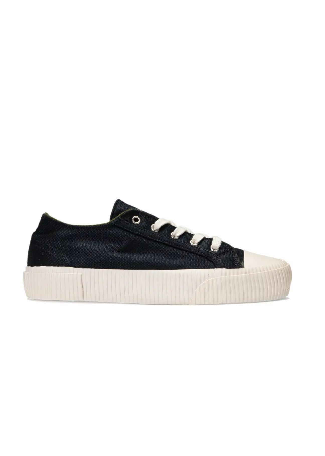 Bamburista Jet Black Low-Top-Sneaker
