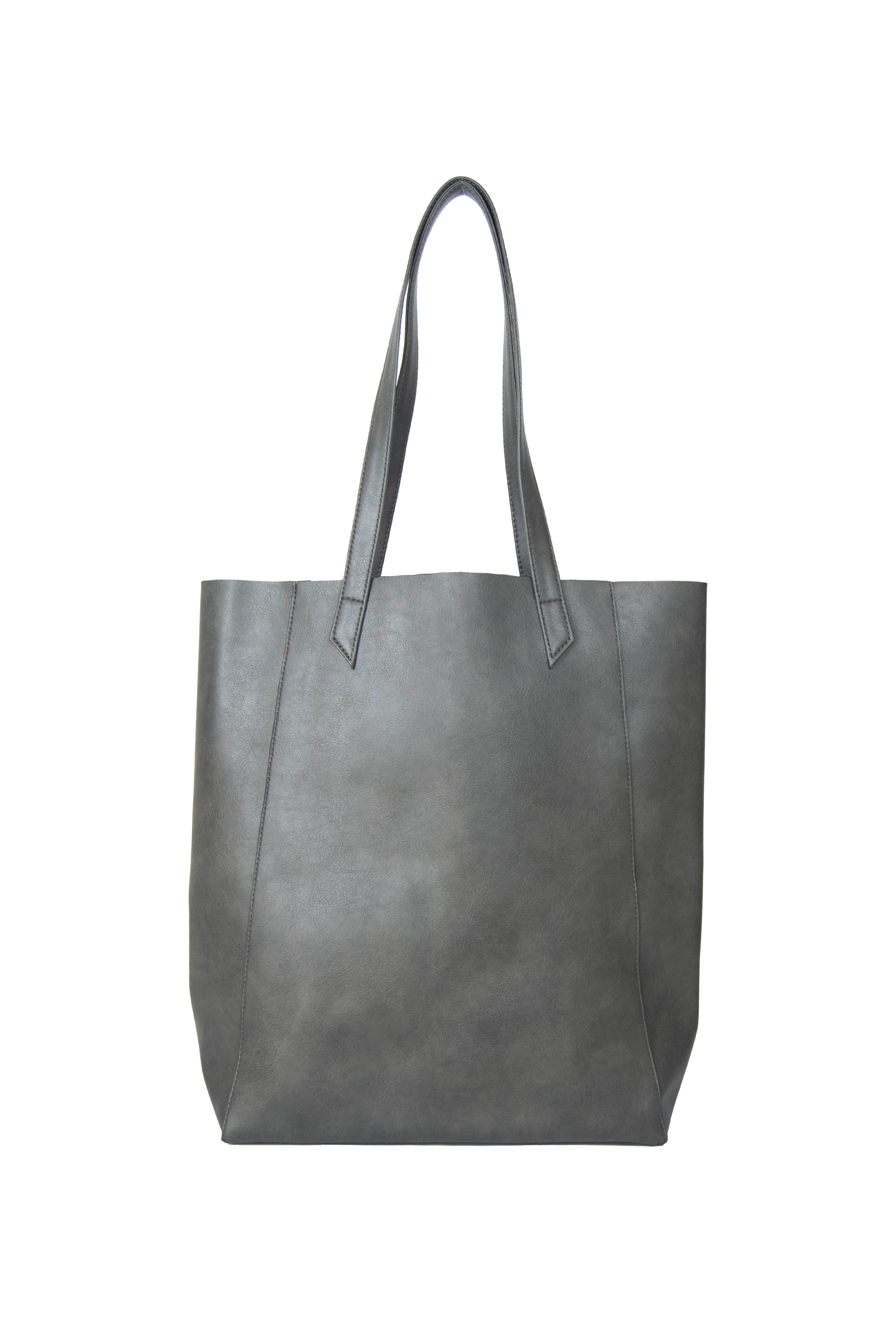 Lite - Grey Vegan shoulder bag - Ecomarket.com