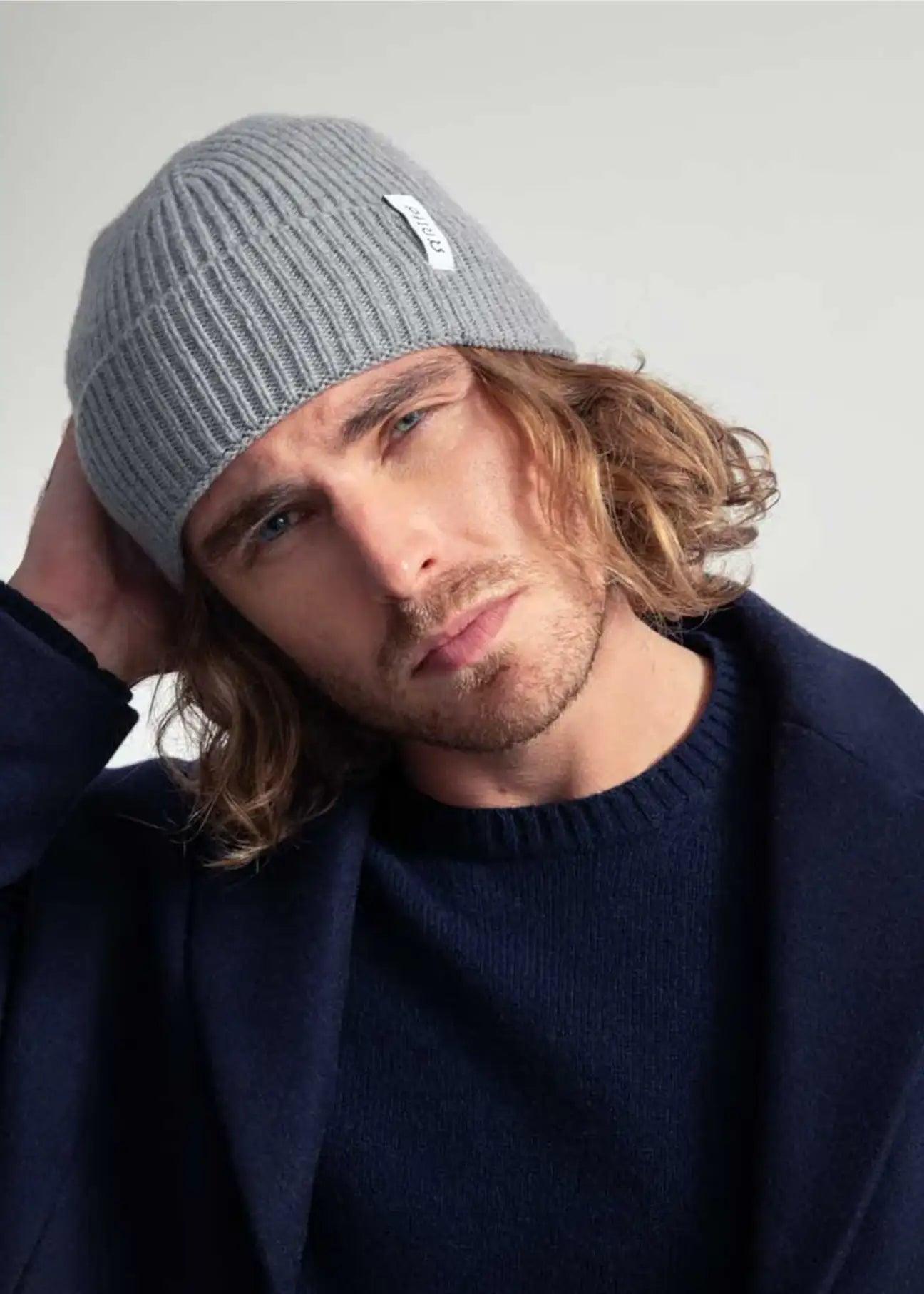 Marcello Recycled Cashmere Beanie - Ecomarket.com