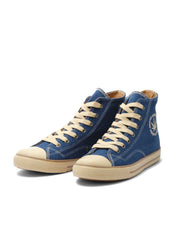 Billy High-Top Vegan Hemp Sneaker - Off Navy - Ecomarket.com