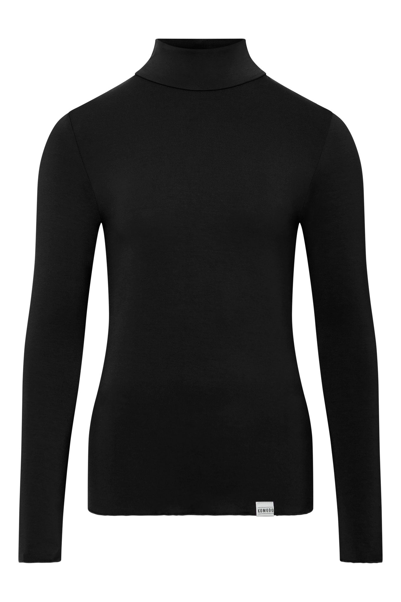 SKINILLA Modal Jersey Top - Black - Ecomarket.com