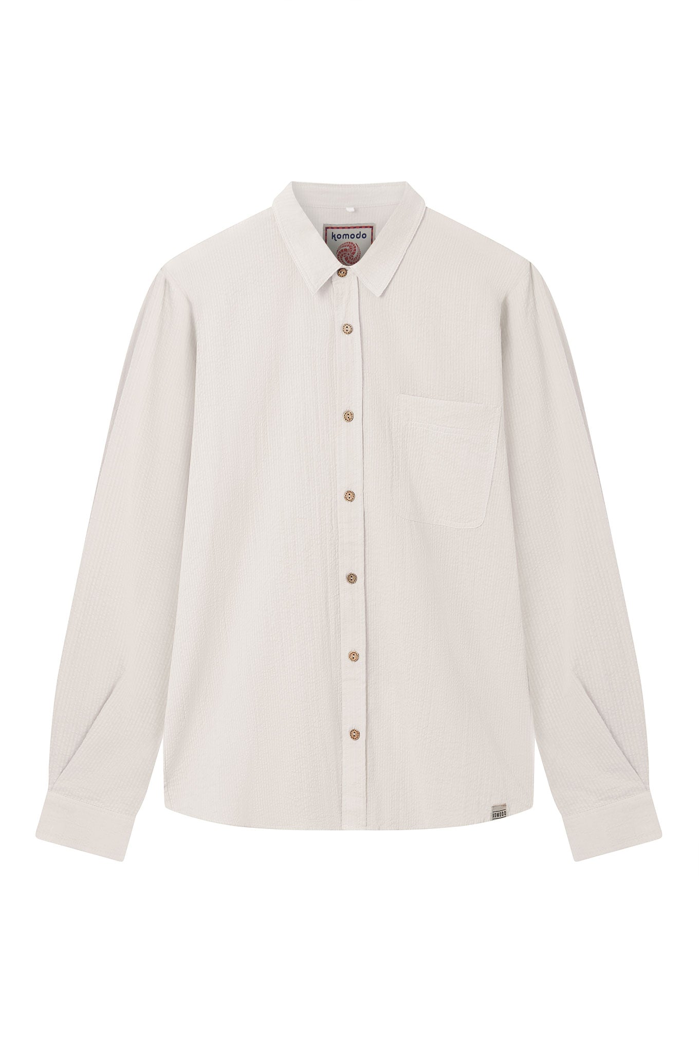 SPECTRE - Organic Cotton Shirt - Natural - Ecomarket.com