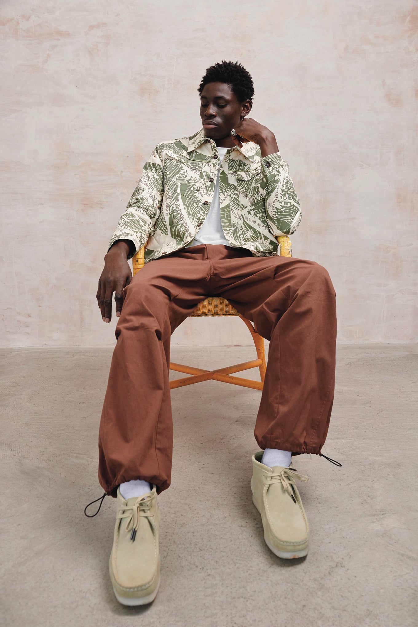 SAFARI - Organic Cotton Trouser - Chocolate - Ecomarket.com