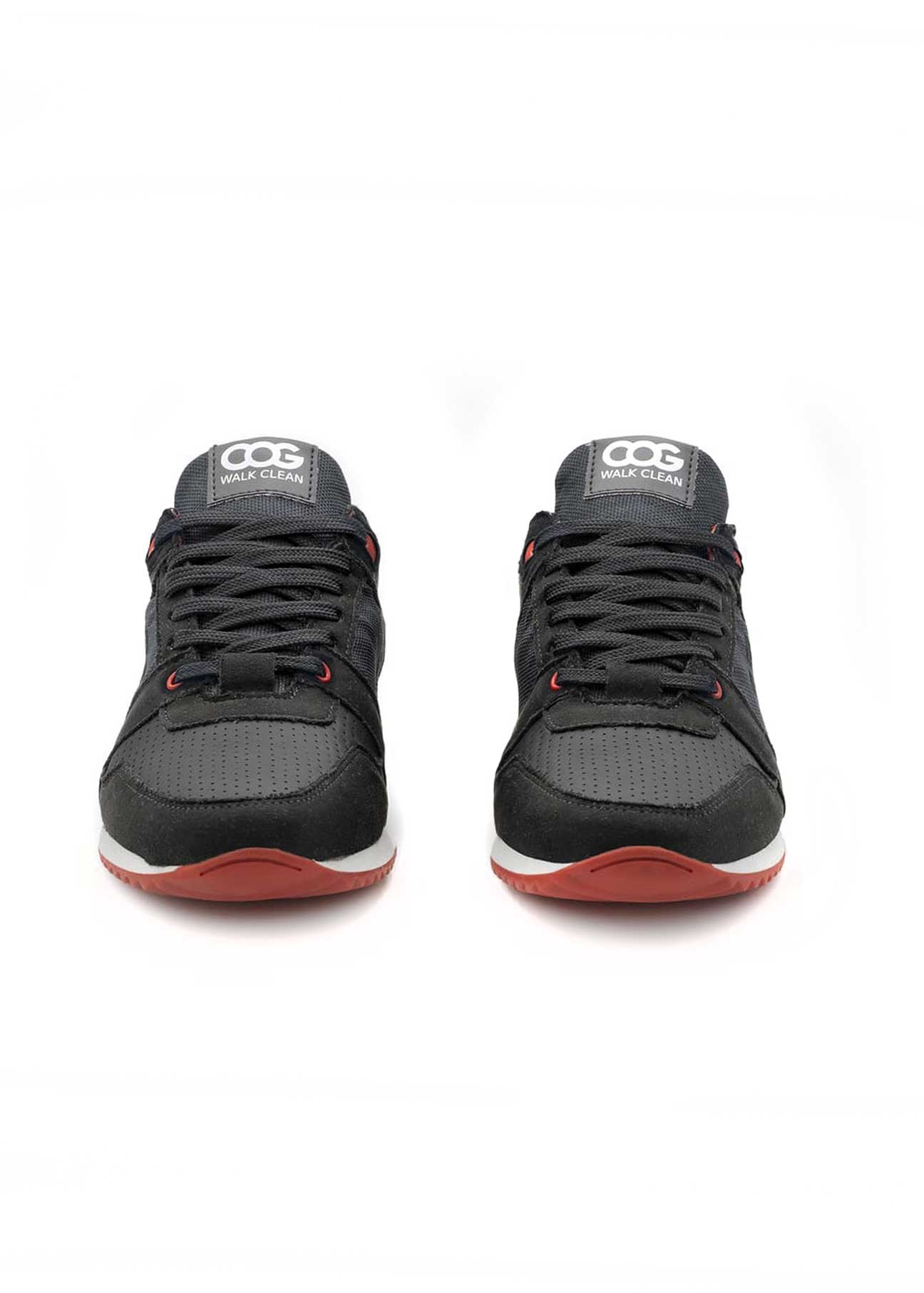 Raven Black & Red Vegan Sneaker - Ecomarket.com