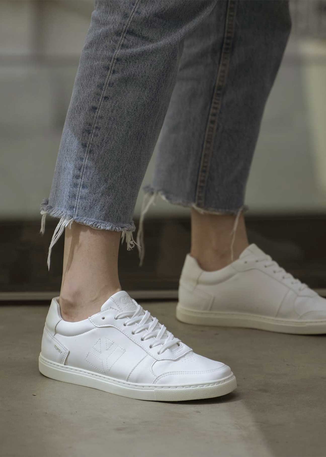 Topsy Vegan Sneaker white - Ecomarket.com