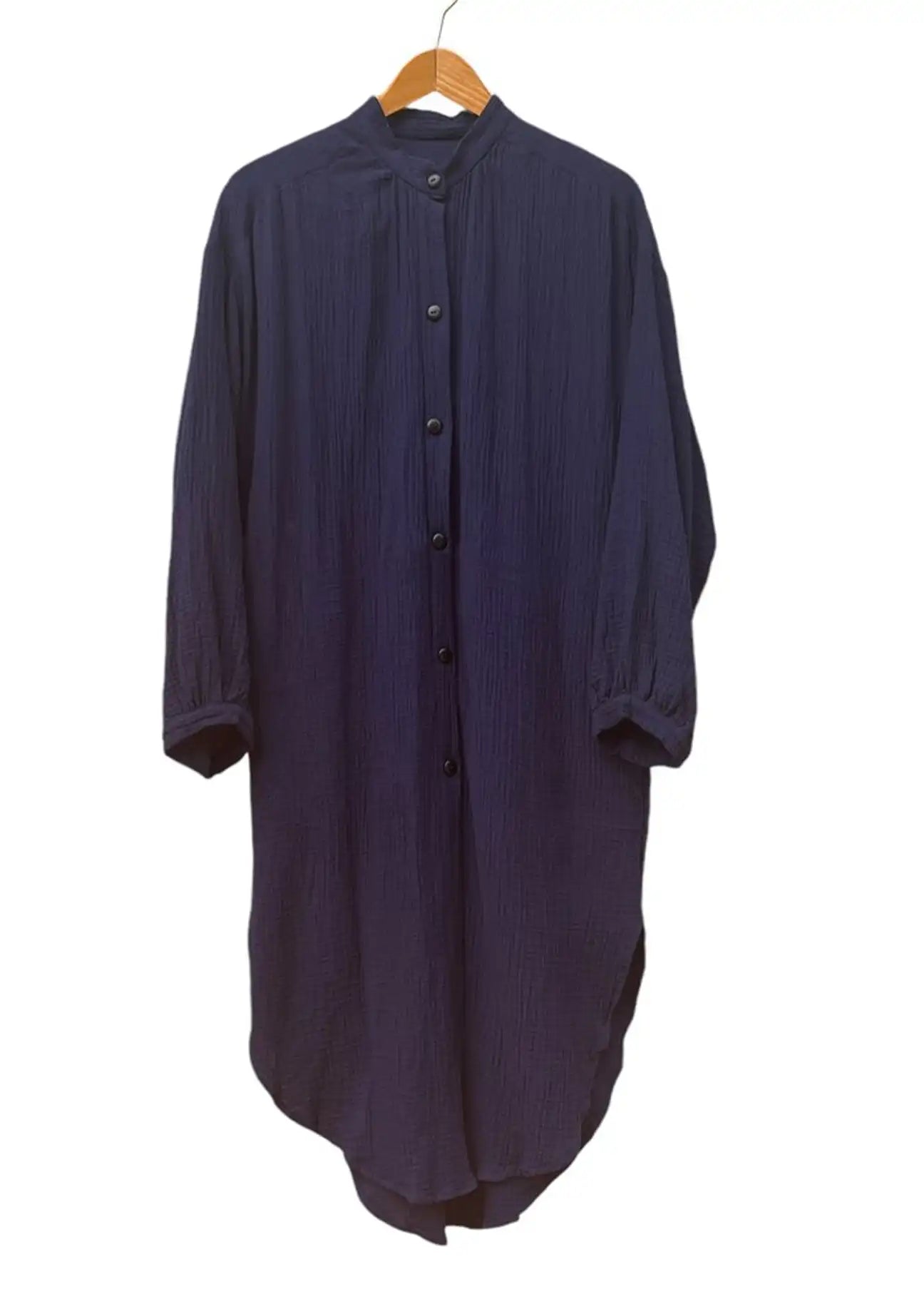 COTONER Organic Cotton Muslin Shirt Dress - Ecomarket.com