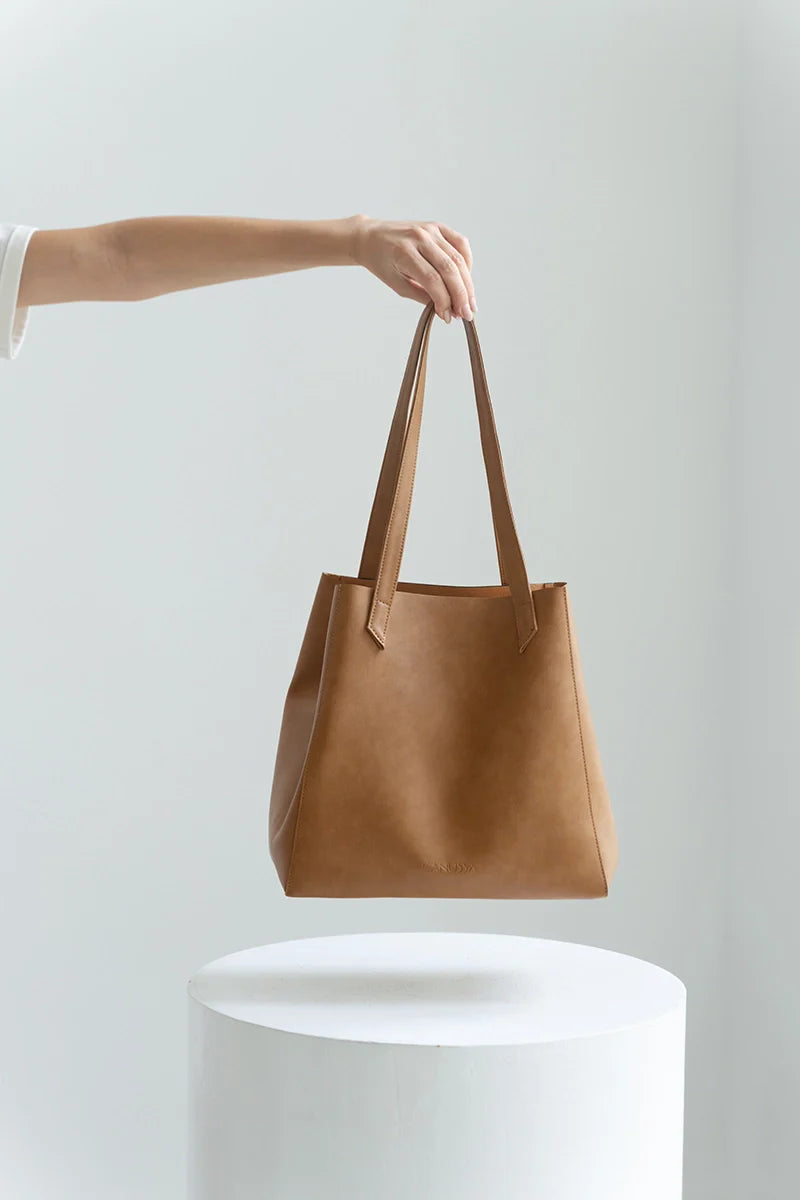 Totissimo shoulder bag - Camel - Ecomarket.com