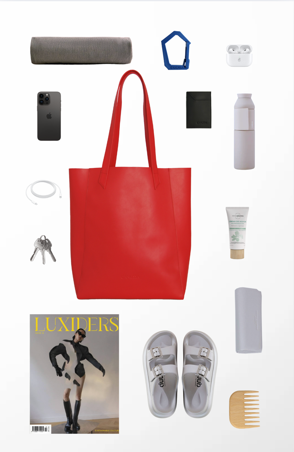 Lite - Cherry Vegan shoulder bag - Ecomarket.com
