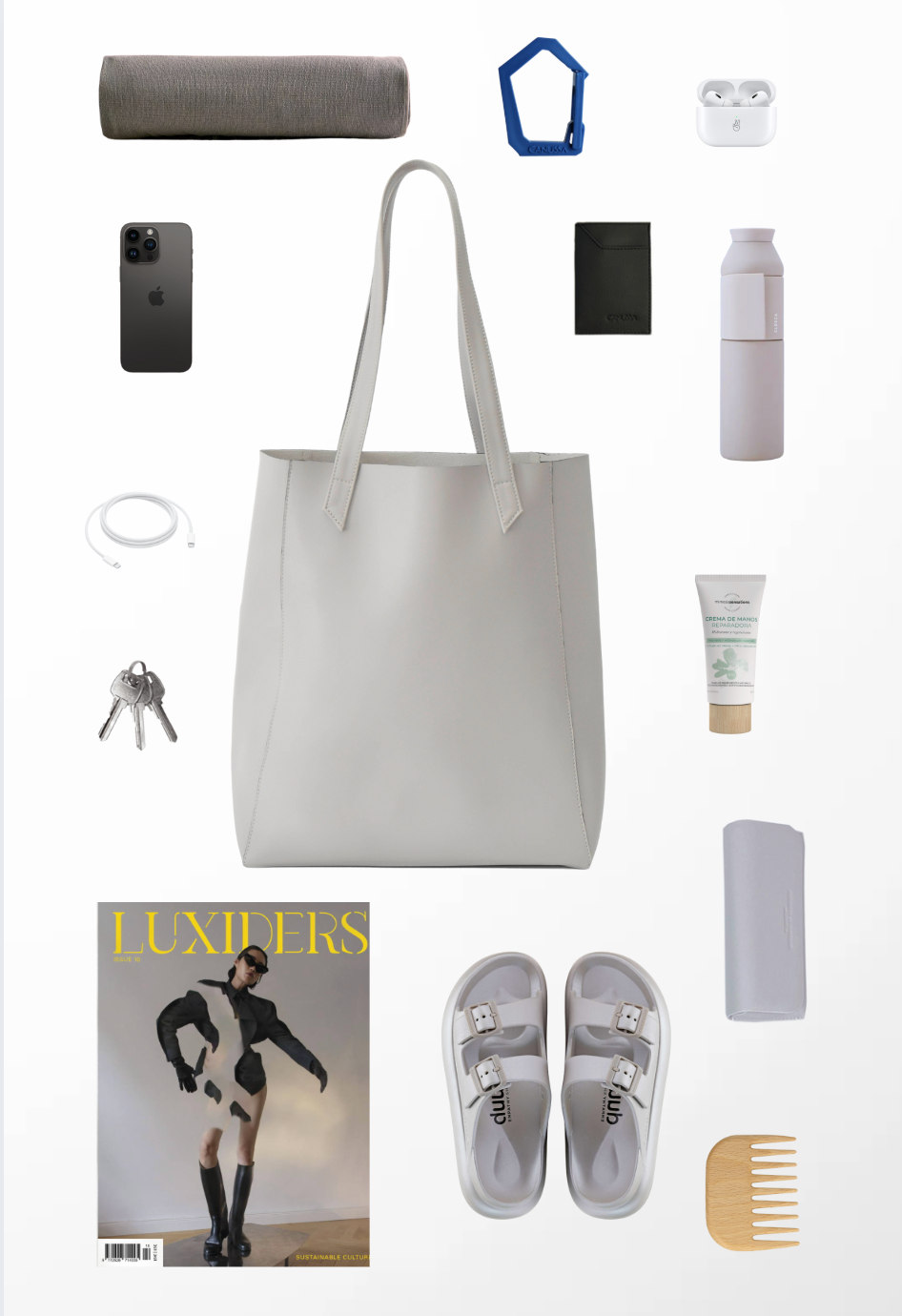 Lite - Stone Vegan shoulder bag - Ecomarket.com