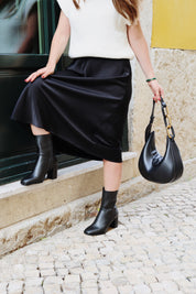 CIRCE Black Vegan Boots - Ecomarket.com
