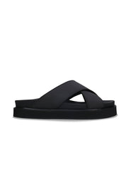 DAVU Vegan Sandals in Black - Ecomarket.com